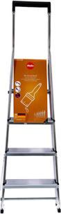 Image du produit Hailo Échelle de ménage aluminium 4 marches (Plate-forme de travail, 159 cm)