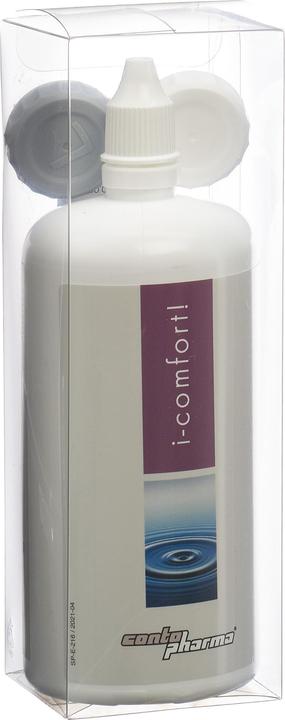 Contopharm Aufbewahrungs- und Abspüllösung i-comfort! i-comfort! (Hartlinsenpflege, 250 ml)