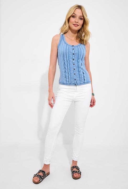 Immagine prodotto Joe Browns Washed Denim Button Front Vest (10)