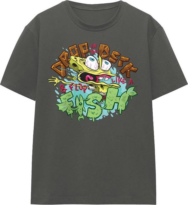 Immagine prodotto Spongebob Squarepants Drop And Flop Maglietta Adulto Unisex (M)