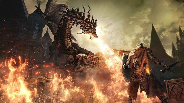 Actual product image Bandai Namco Dark Souls Trilogy, PS4 (PS4, DE, FR, IT)