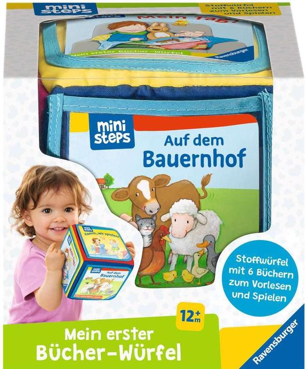 Immagine prodotto Ravensburger ministeps: Mein erster Bücher-Würfel (Starter-Set) (Tedesco)