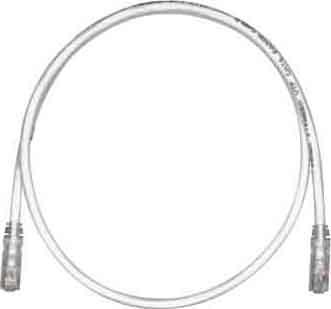 Image du produit Panduit Cordon de raccordement en cuivre, catégorie 6, câble UTP blanc, 2 mètres Câble réseau blanc 2 m (2 m)