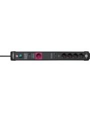 Actual product image Brennenstuhl Premium-Line 5-fold socket strip with overvoltage protection 61.0 cm black (5 x, CEE 7/5, 3 m)