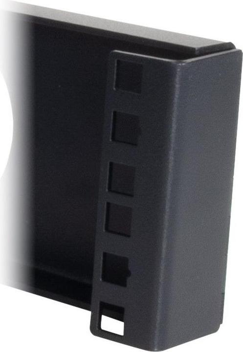 Image du produit Intertech INTER-TECH IPC support mural 2U charge jusqu'à 15kg pour 48,30cm (19") appareils jusqu'à max. 2U