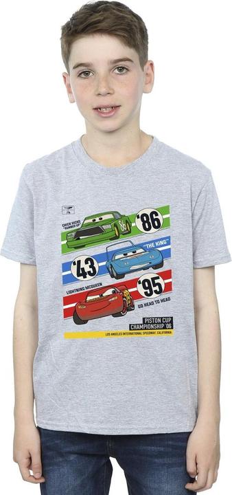 Immagine prodotto Disney Cars Piston Cup Champions Maglietta Ragazzi (140, 146)