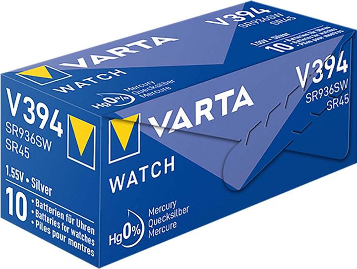 Produktbild Varta V394 / SR936W (1 Stk., SR45, 67 mAh)
