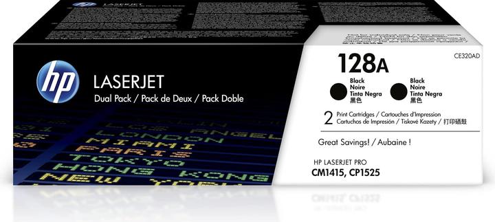 Produktbild HP 128A (2 Stk.) (BK)