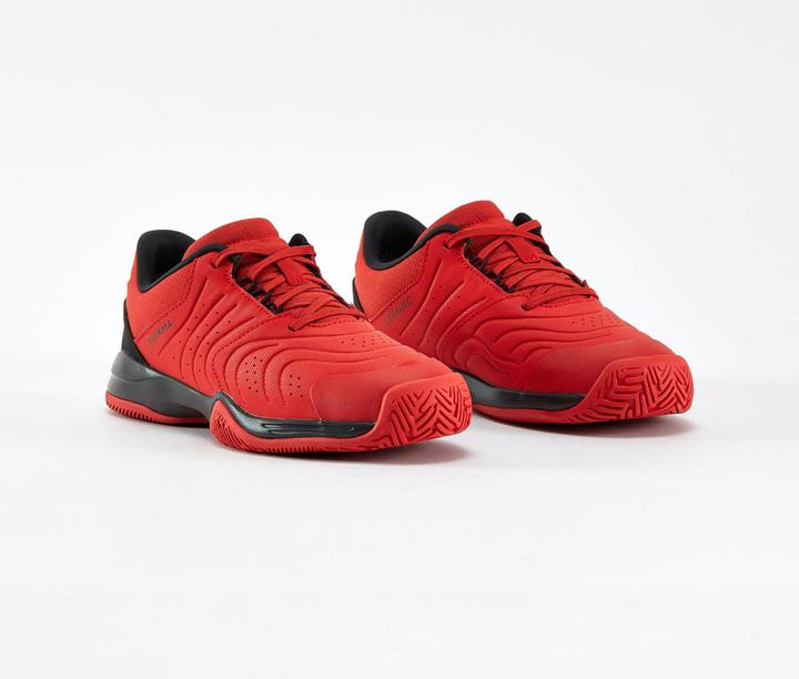 Produktbild Artengo Kinder Tennisschuhe mit Schnürsenkel - TS Strong Jr rot (36)