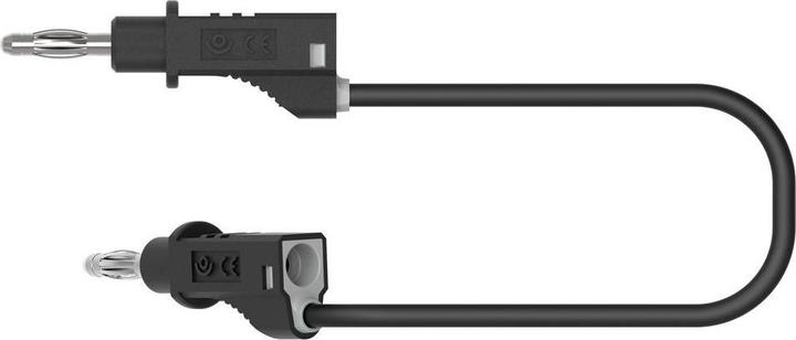 Produktbild Electro PJP 2110-CD1-25N Messleitung (Bananenstecker - Bananenstecker) 25 cm Sch