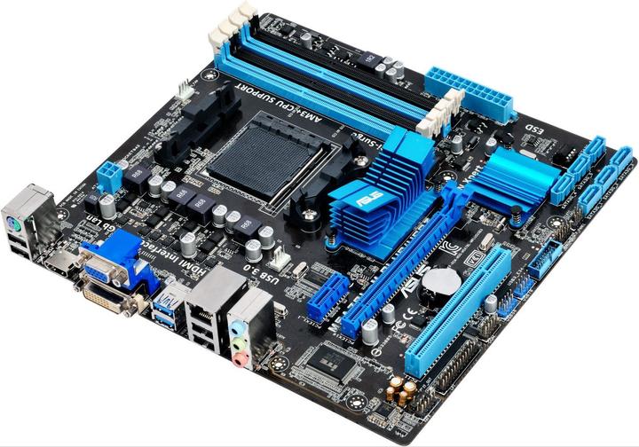 Actual product image ASUS M5A78L-M Plus/USB3 (AM3+, AMD 760G, mATX)