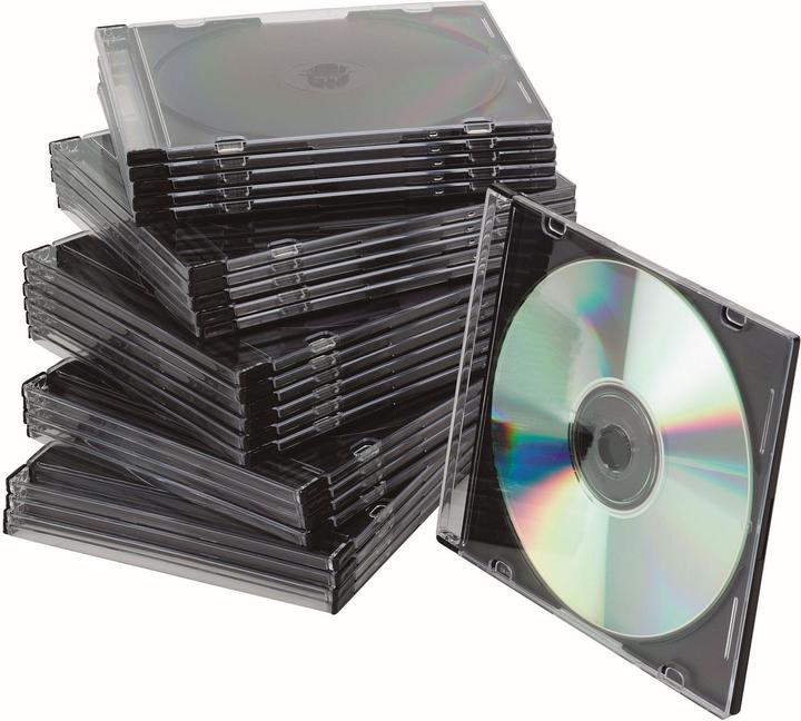 Actual product image Q-Connect CD/DVD Sleeves Slim-Case (25 pieces)