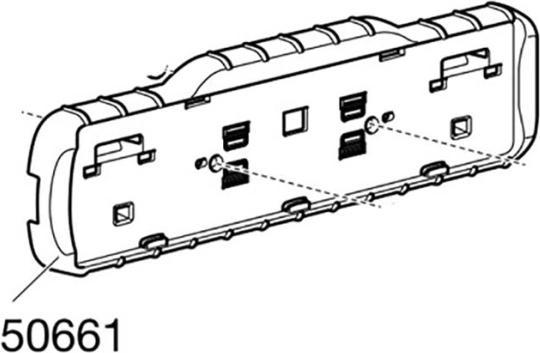 Actual product image Thule Licence plate holder 902/903