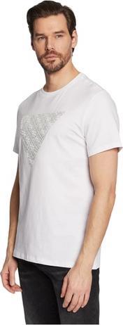 Guess Kurzarm Shiny Gel Triangle Tshirt G011 L (L)