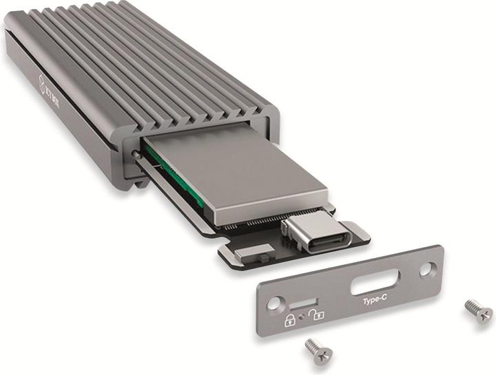 Actual product image Icy Box IB-1817M-C31 (M.2 2280, M.2 2230, M.2 2260, M.2 2242, M.2)