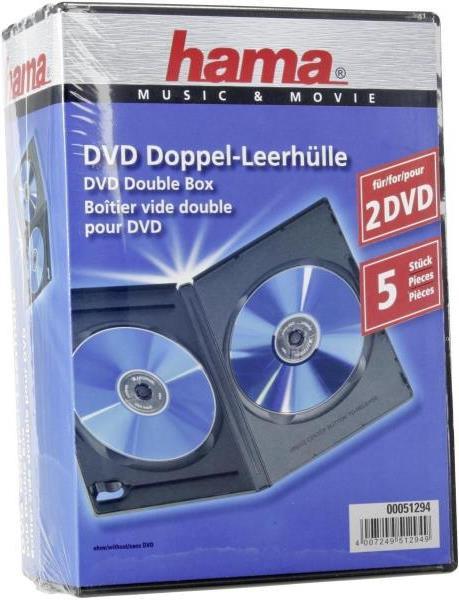 Produktbild Hama DVD Doppel Leerhüllen