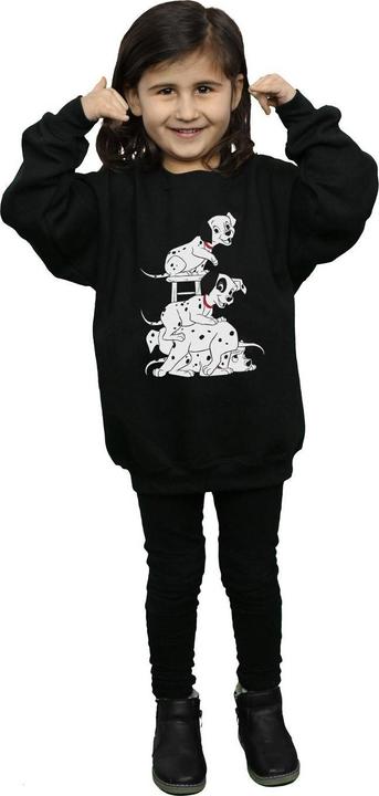 Actual product image Disney Girls 101 Dalmatians Chair Sweatshirt (140, 146)