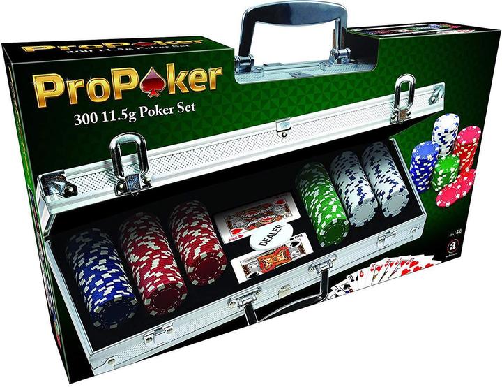 Jackpot Party Poker 300 Koffer (Deutsch, Französisch, Italienisch)