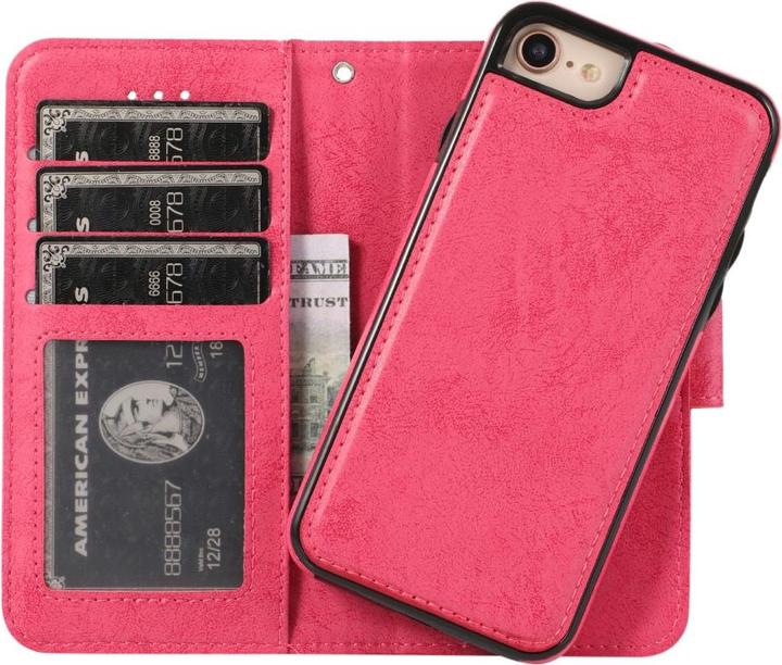 Actual product image Cover-Discount iPhone SE / 8 / 7 - case with back cover combo pink (Apple iPhone SE (2nd Gen), Apple iPhone 8, Apple iPhone 7)