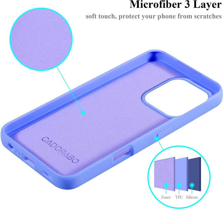 Produktbild Cadorabo Hülle für iPhone 16 PRO MAX TPU im Liquid Schutz Design (Apple iPhone 16 Pro Max)
