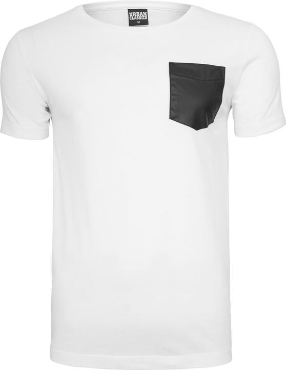 Urban Classics Synthetic Leather Pocket Tee