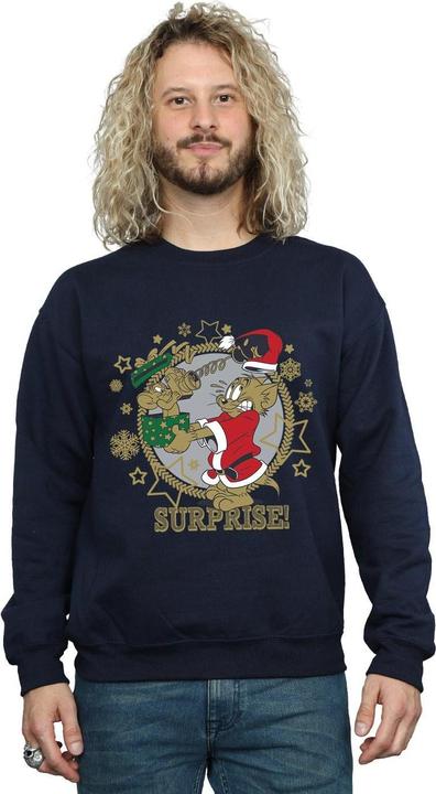 Immagine prodotto Tom & Jerry Christmas Surprise Felpa Uomo (S)