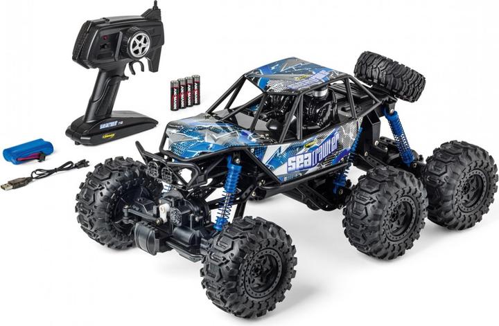 Immagine prodotto Carson 1:10 Sea Crawler 6x6 100% RTR blu (RTR pronto all'uso)