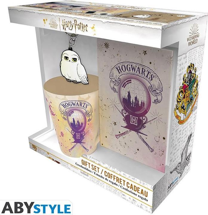 Produktbild ABYstyle Harry Potter - Hogwarts Mug + notebook + Keychain