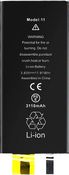 Produktbild Clappio 3110mAh Ersatzakku ohne BMS