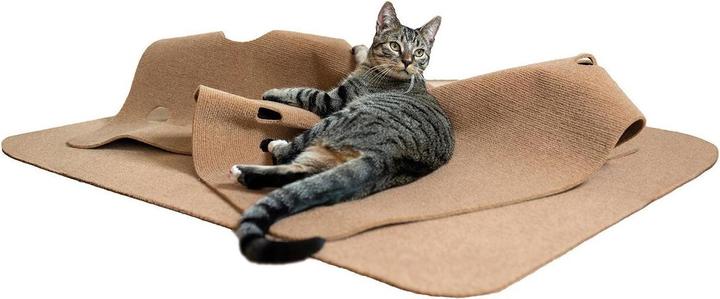Produktbild CanadianCat Spielteppich, 90 x 120 cm, Braun