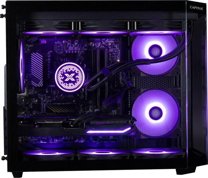 Produktbild Captiva Advanced Gaming I85-588 Core i5 RTX 4060 (Intel Core i5 14600KF, 16 GB, 1000 GB, GeForce RTX 4060)