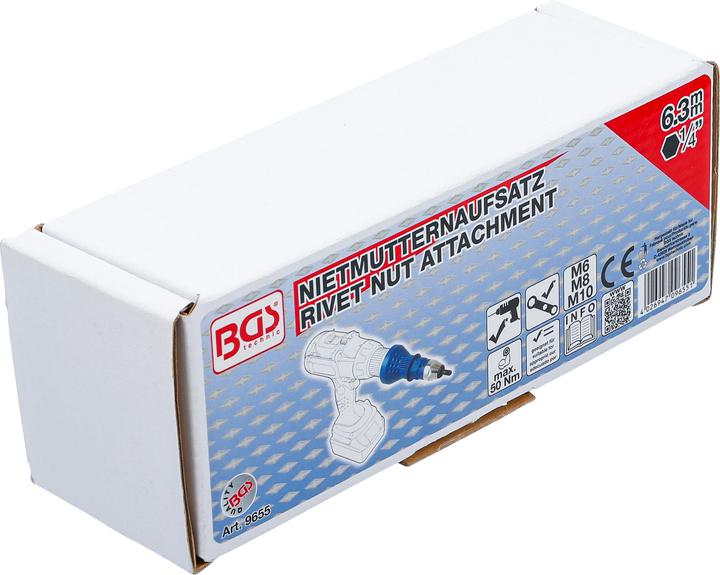 Immagine prodotto BGS Accessorio per rivettatrici M6 / M8 / M10