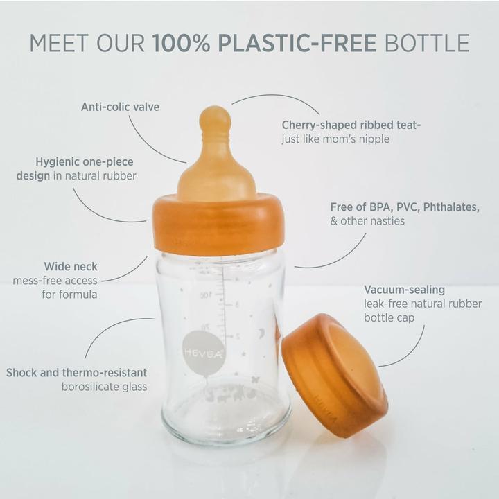 Image du produit Hevea Bouteille en verre 2 x 150 ml (150 ml)