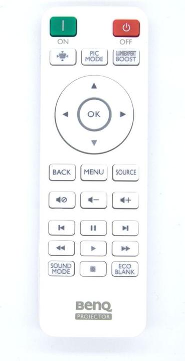 Actual product image BenQ Remote control 5J.JGY06.001, 5J.JGY06.002, RCV013
