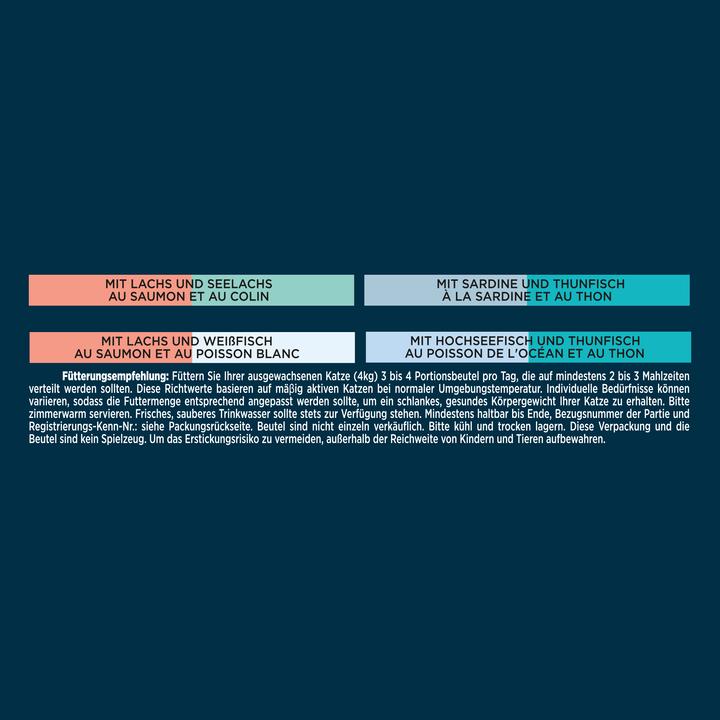 Image du produit Gourmet Perle Duetto di Mare (Adulte, 4 pcs, 85 g)