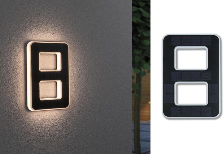 Actual product image Paulmann Solar house number (20 lm, IP44)