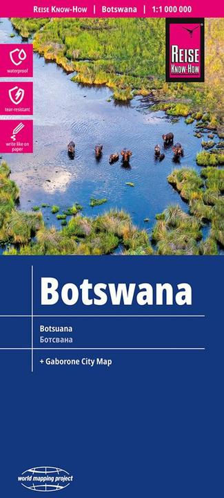 Produktbild Landkarte Botswana 1 : 1.000.000 1000000