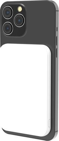 Immagine prodotto Tiger Caricatore a induzione Powerbank, compatibile con MagSafe 5000mAh Bianco (5000 mAh, 15 W)