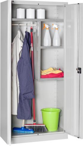 Actual product image MG Armoire pour produits de nettoyage 207/A 800x400x1800 mm (80 cm, 180 cm)