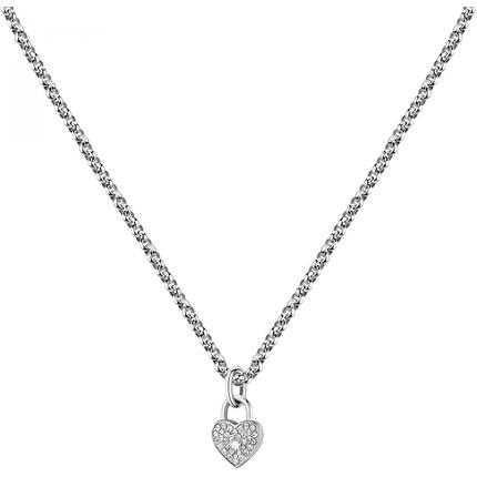 Produktbild Morellato Romantic Steel Necklace with Abbraccio SABG26 Crystals