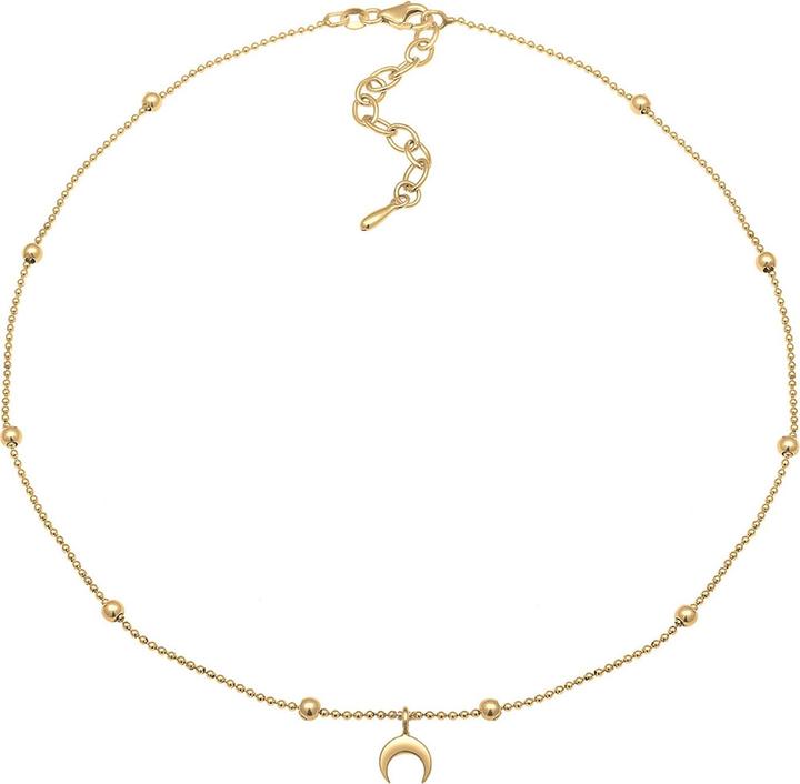 Produktbild Elli Astro, Choker, Halbmond, Kugel (925er Sterling Silber, 36 cm)