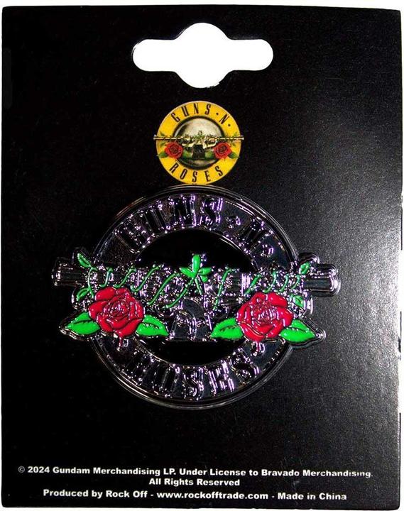 Immagine prodotto Guns N Roses Logo Cerchio Distintivo