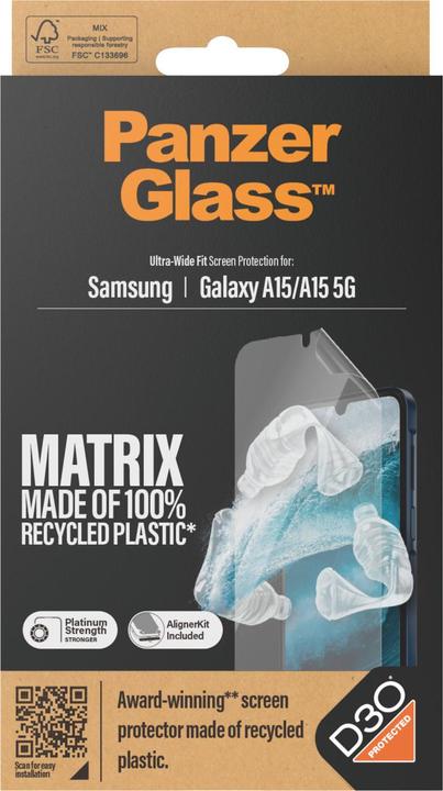Image du produit PanzerGlass Matrice (1 pièce(s), Samsung Galaxy A15 5G, Samsung Galaxy A15)