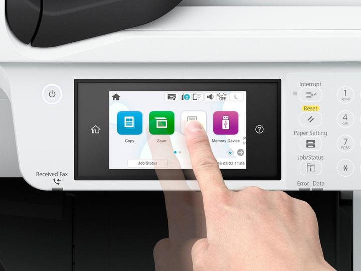 Immagine prodotto Epson Workforce Pro Inkjet Far-Drucker 4in1 Blauer Engel (Bianco e nero)