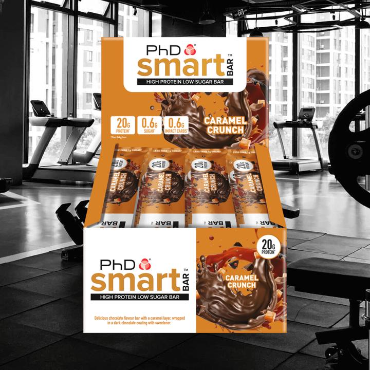 Actual product image PhD Nutrition smart bar (caramel crunch, 12 pcs., 768 g)
