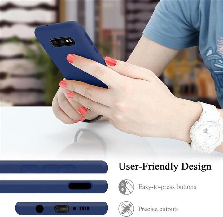 Immagine prodotto Cadorabo Copertura della cassa del silicone liquido TPU (Samsung Galaxy S10e)