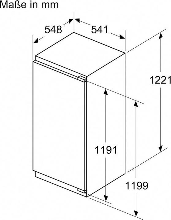 Image du produit Bosch Hausgeräte KIR 41VFE (204 l)