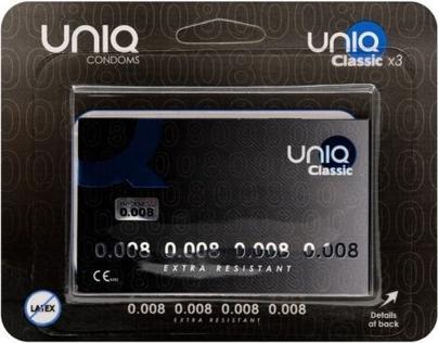 Immagine prodotto Uniq Preservativi Classici Senza Lattice 3 Unità (3 pz.)