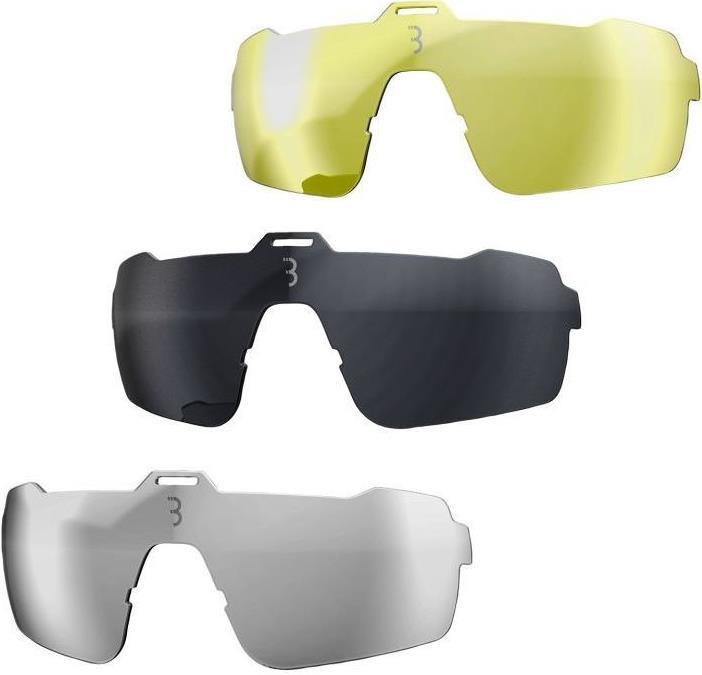 Image du produit BBB Lunettes de sport Commander BSG-61 (Jaune néon mat, Noir)