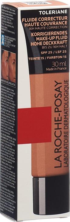 Produktbild La Roche Posay Toleriane fond de teint fluide 15 Tb 30 ml (Nr. 15 - Nude)